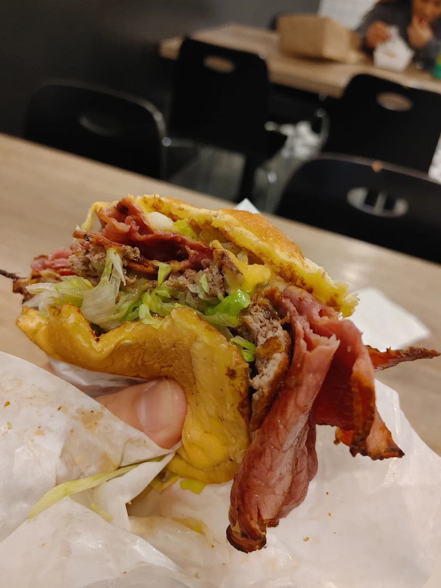 Pastrami Burger Combo