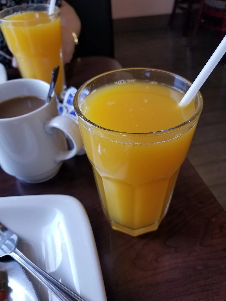 Glass of Fresh Squeezed Orange Juice