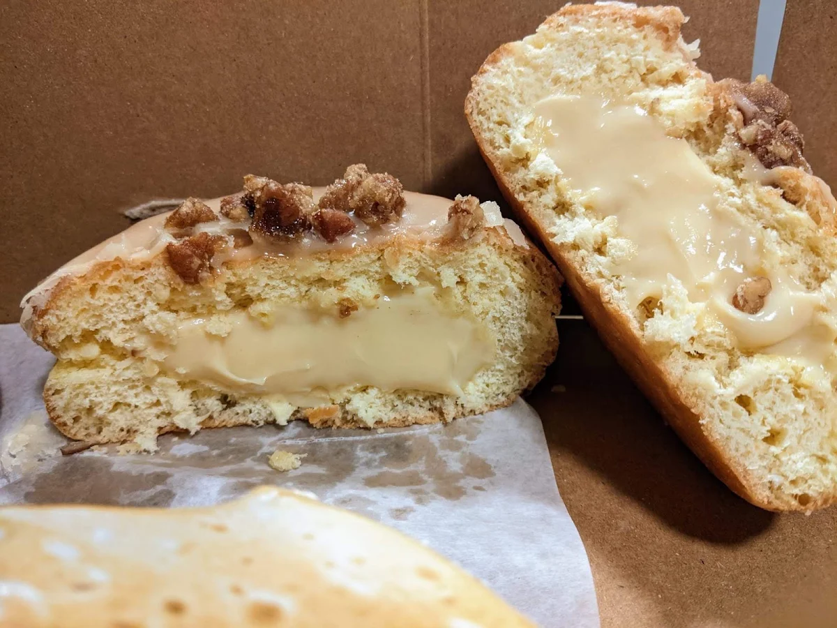 Butterscotch Brown Sugar Pecan Filled