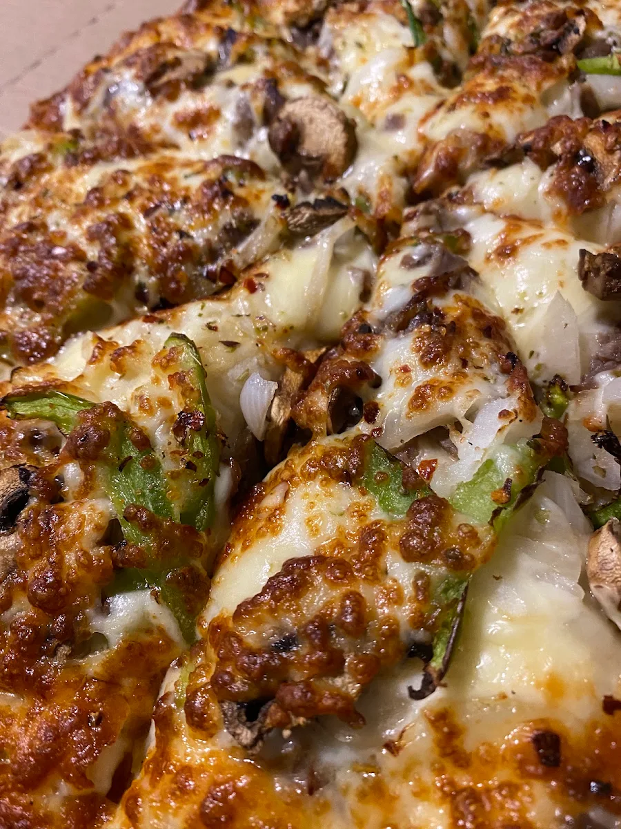 Philly Steak Handmade Pan Pizza