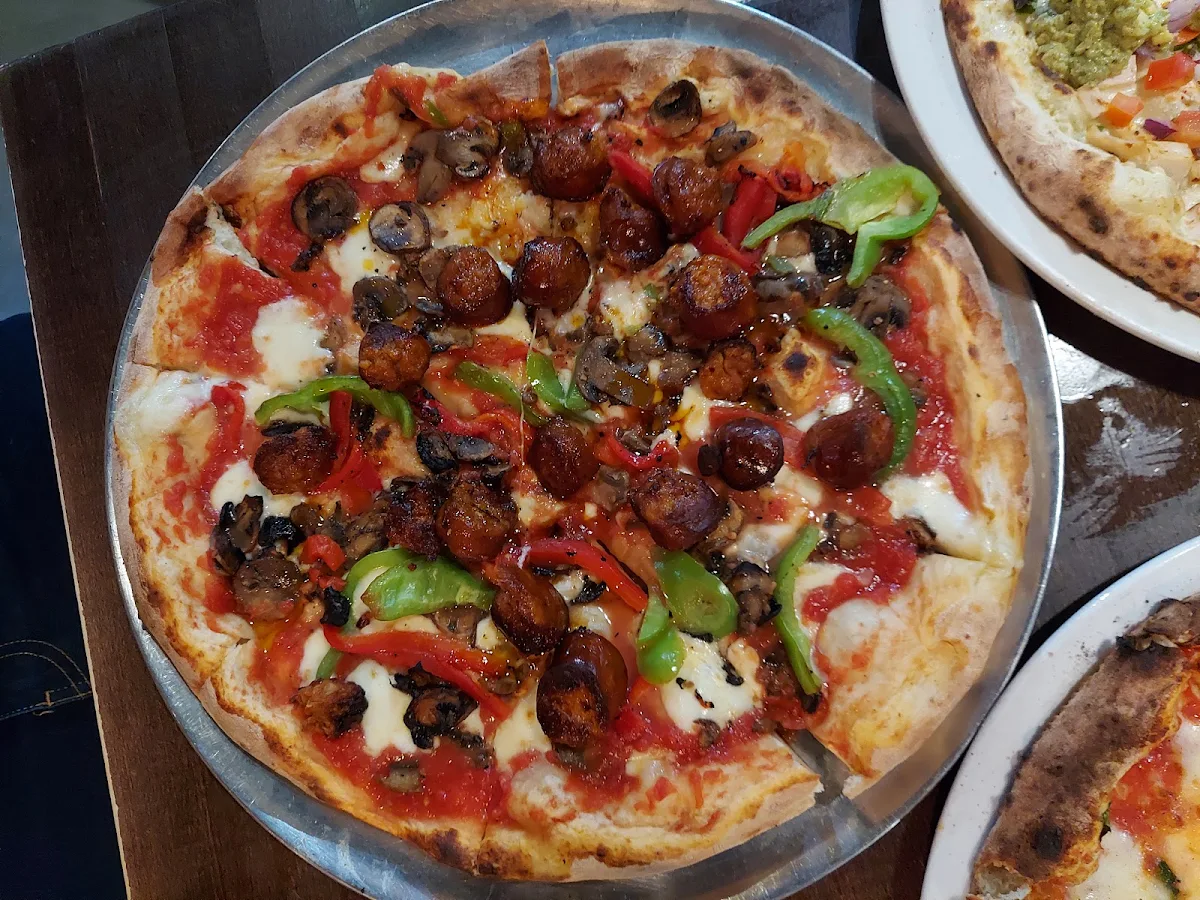 Chorizo Grande Deluxe Pizza