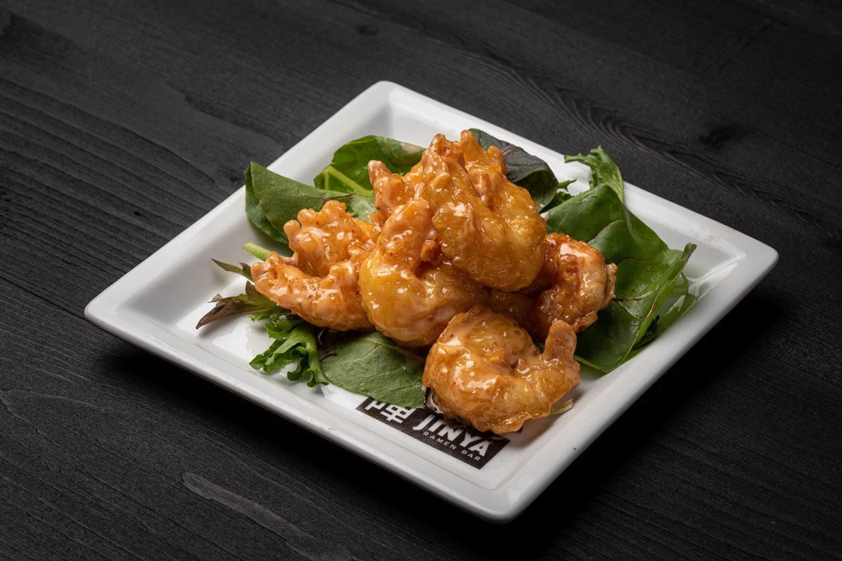 Spicy Creamy Shrimp Tempura