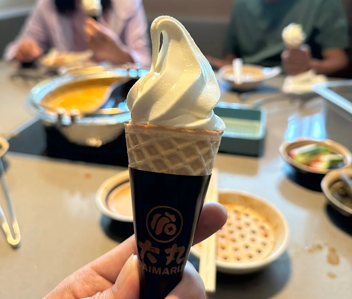 Hakkaido Milk Ice Cream Cone