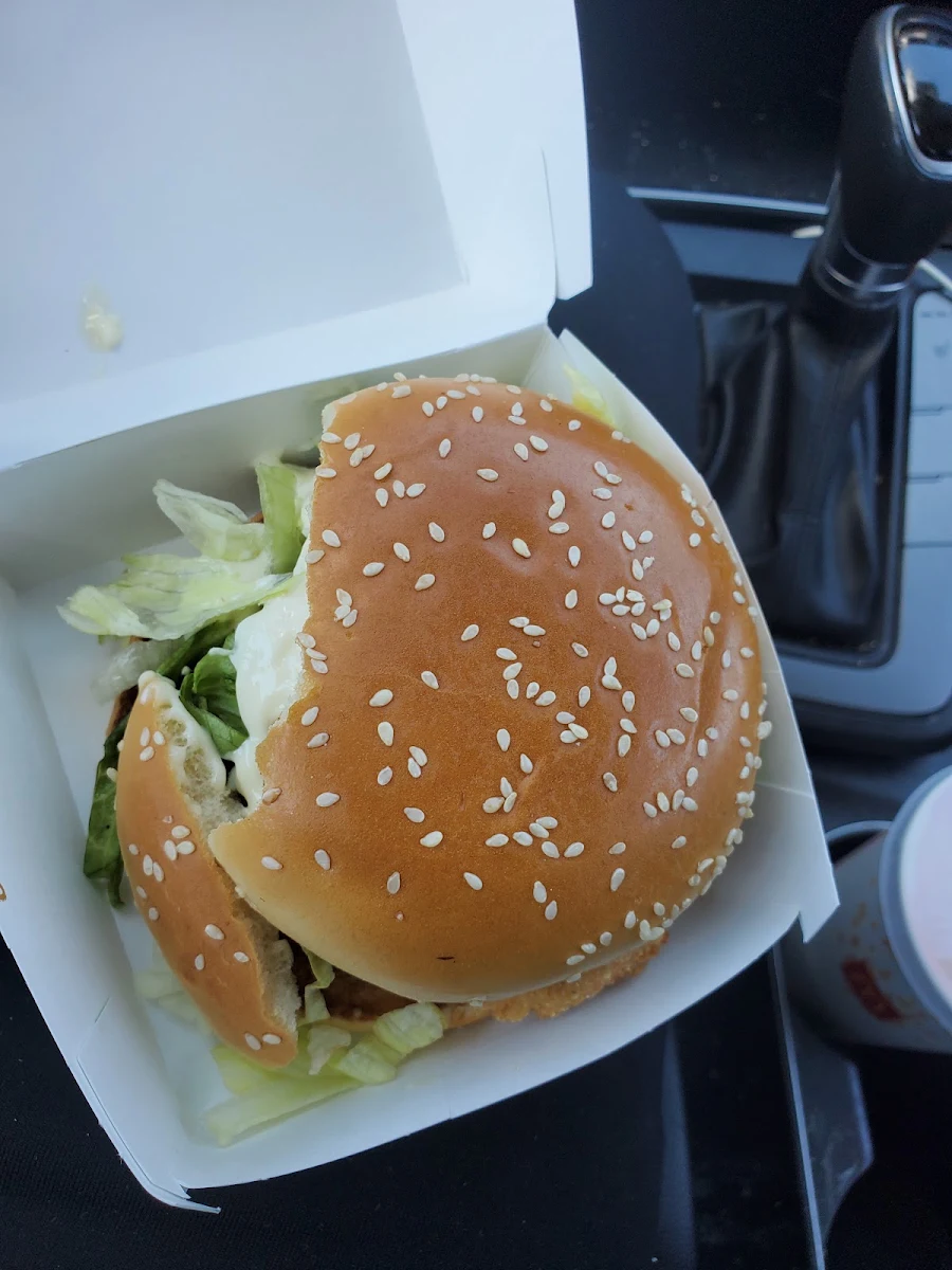 mc Precut Chicken Burger