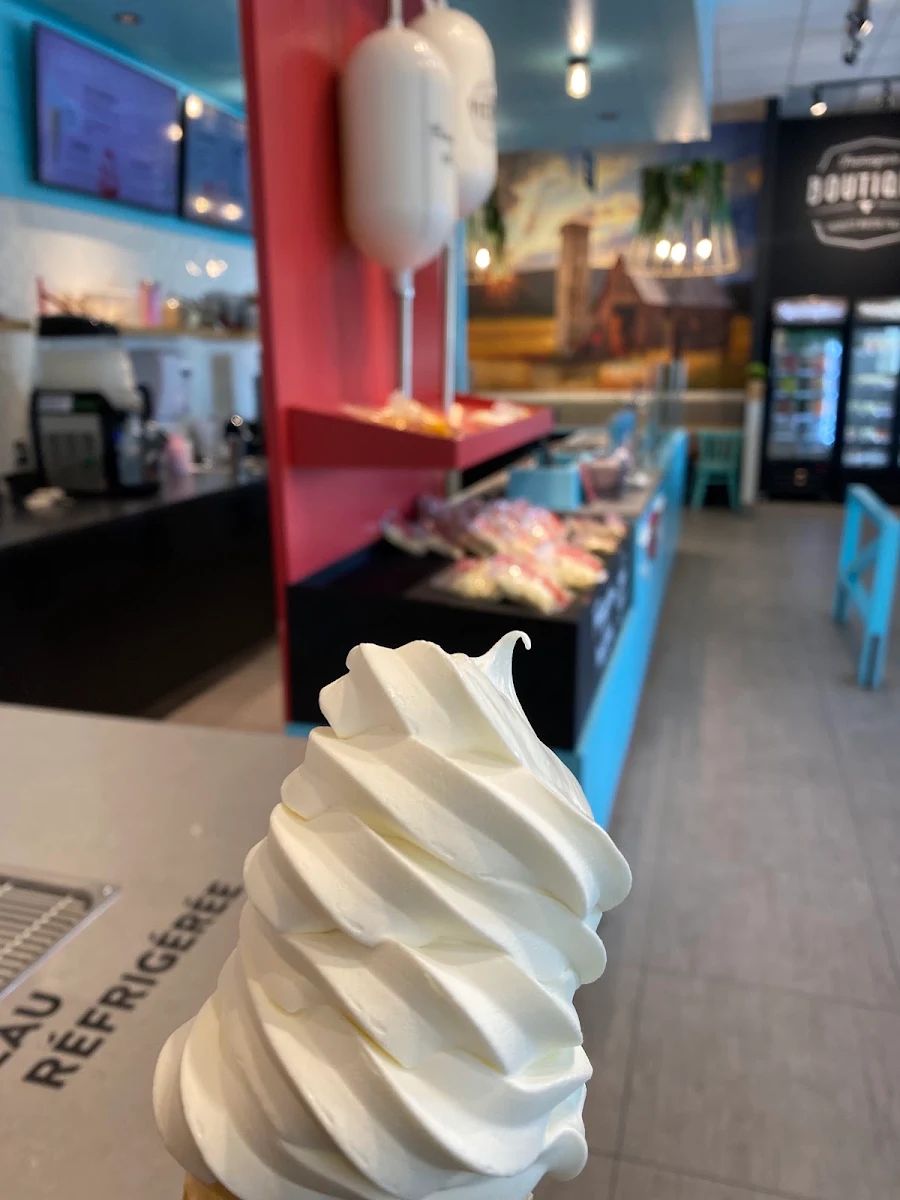 Crème Glacée Molle Enrobée