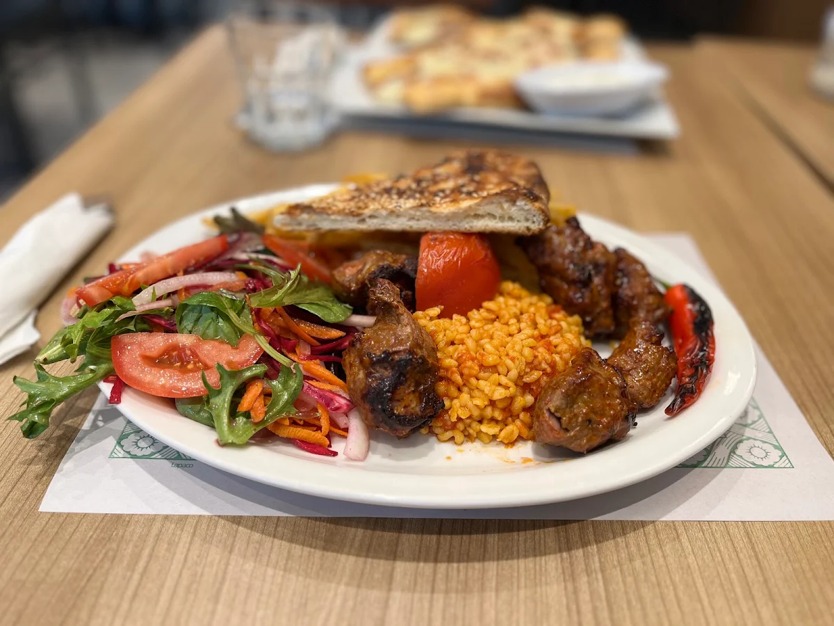 Adana Kebab Plate