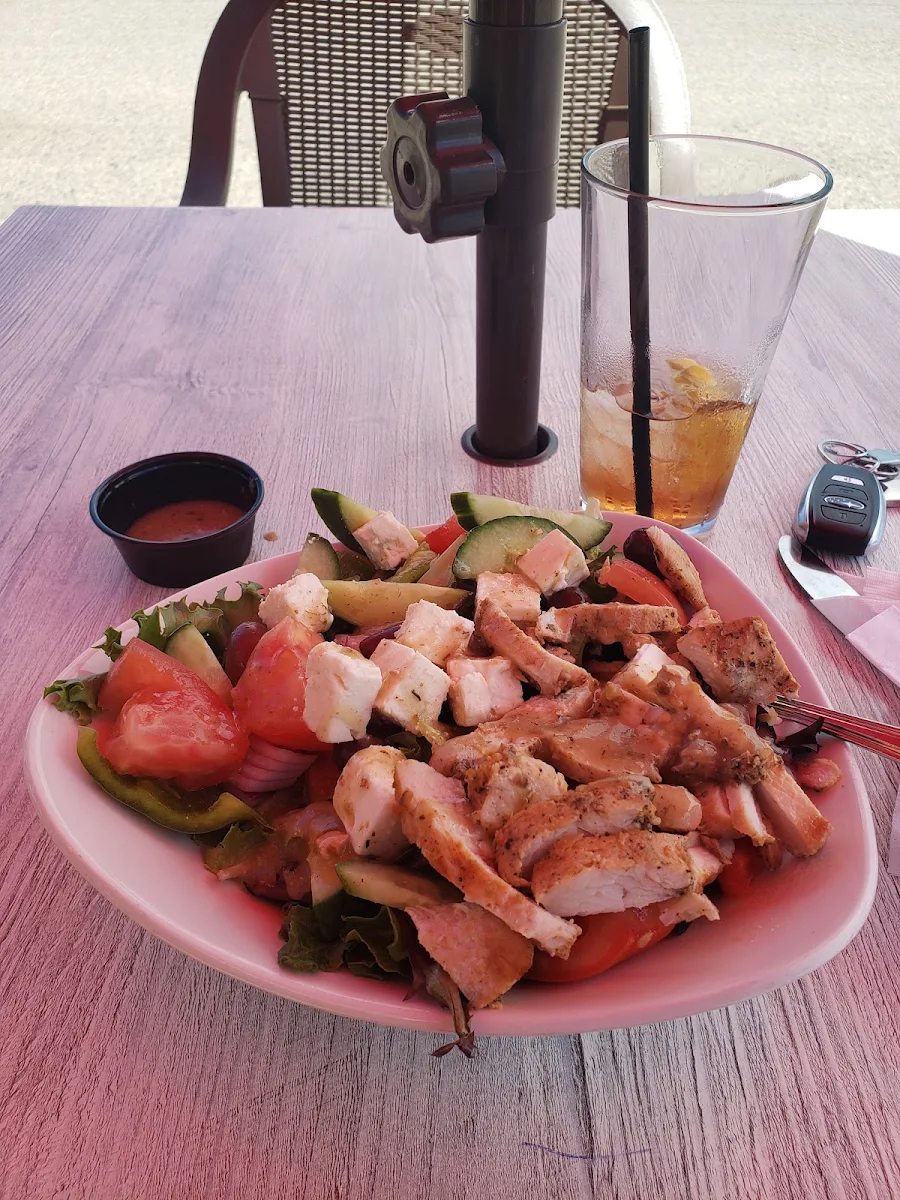 I Think It Was the Chicken Greek Salad
