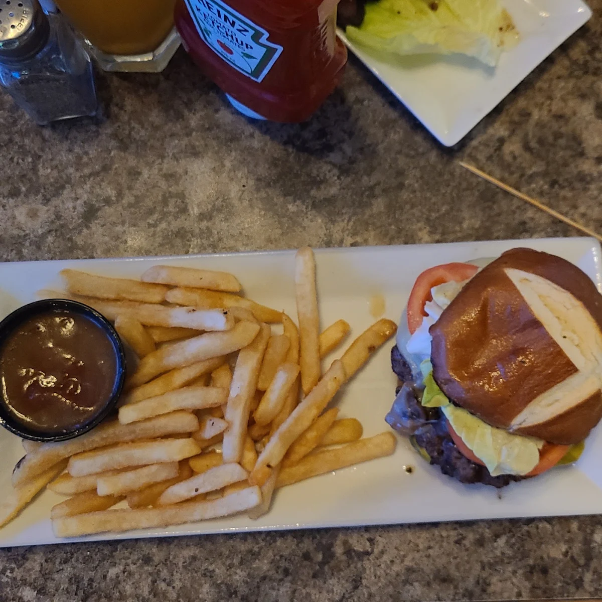 Mushroom Swiss Angus Burger