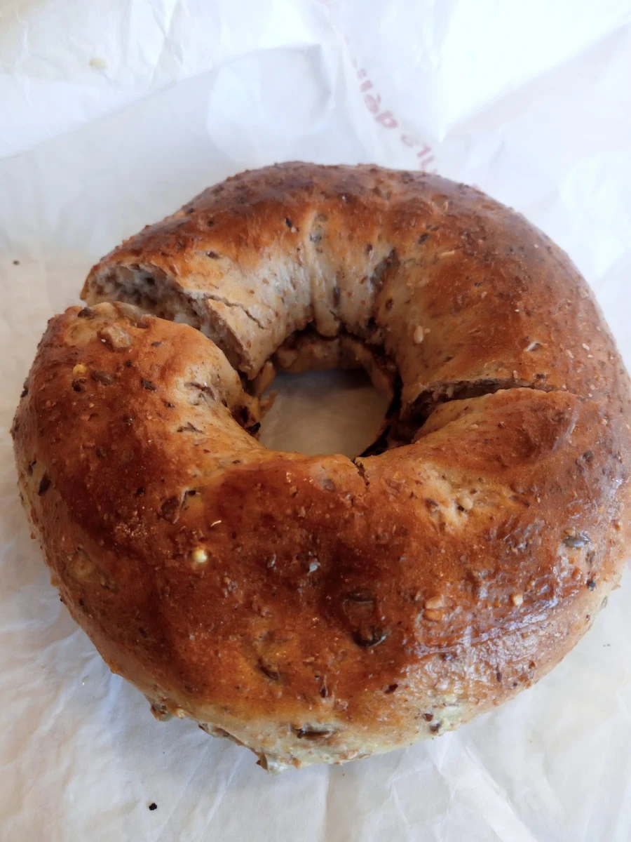 Whole Wheat Bagel with Butter