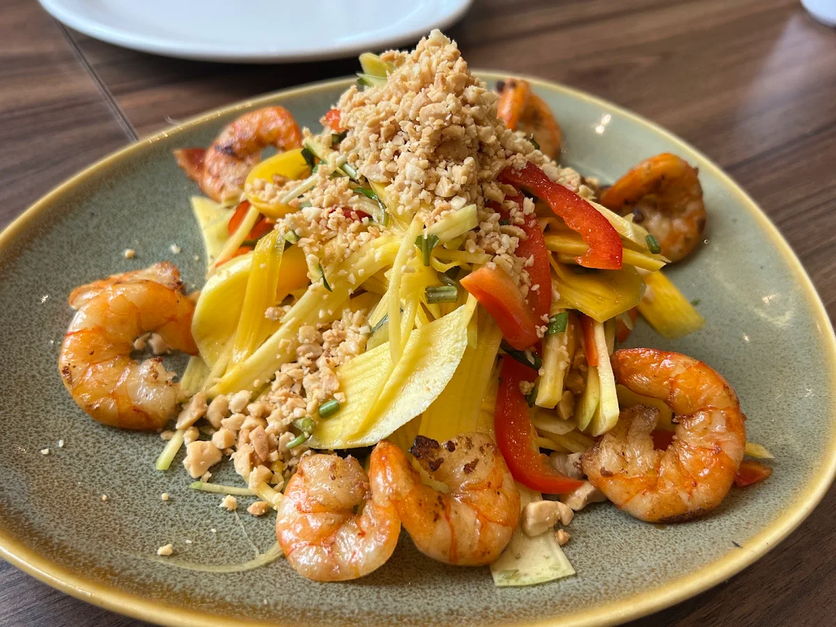 Grilled Shrimp Mango Salad