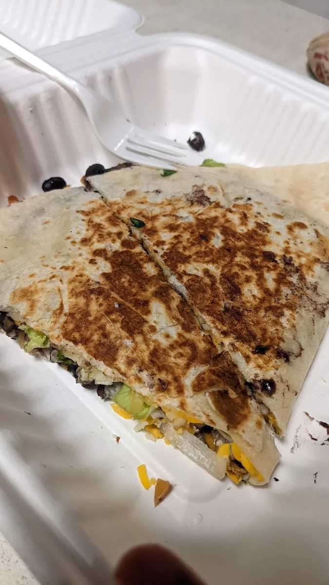 Bean and Cheese Quesadilla