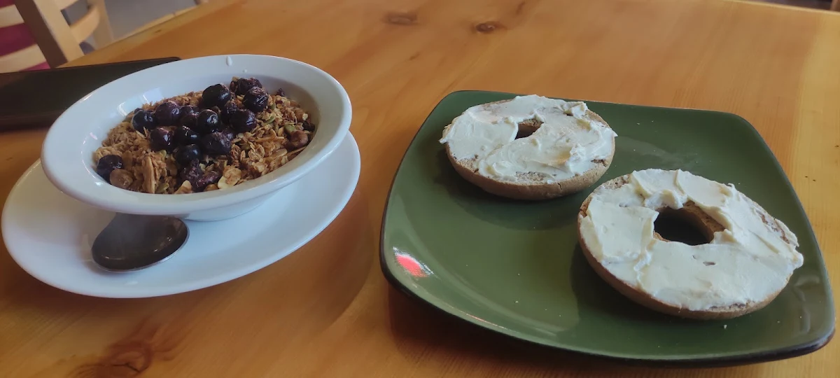 Toasted Bagel with Cream Cheese