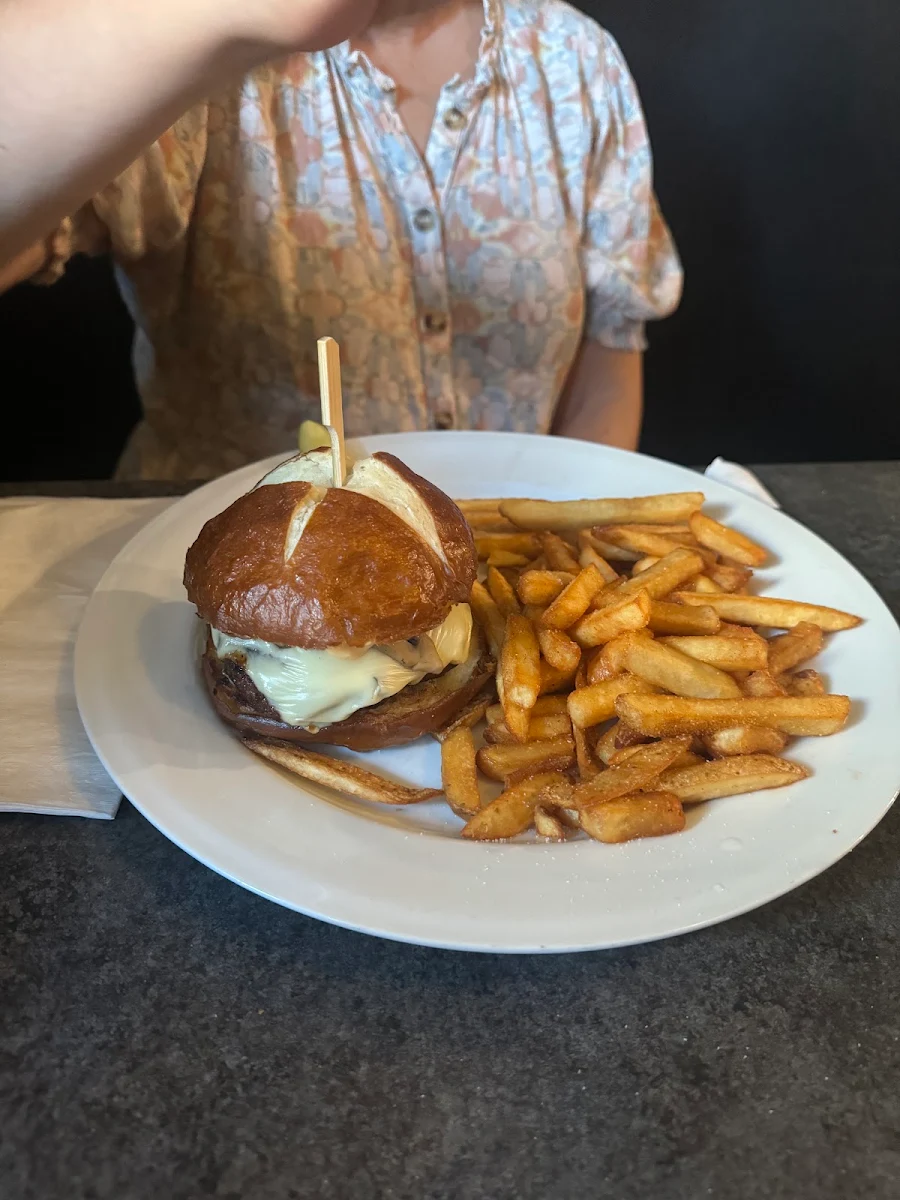 Vault Burger with Fries