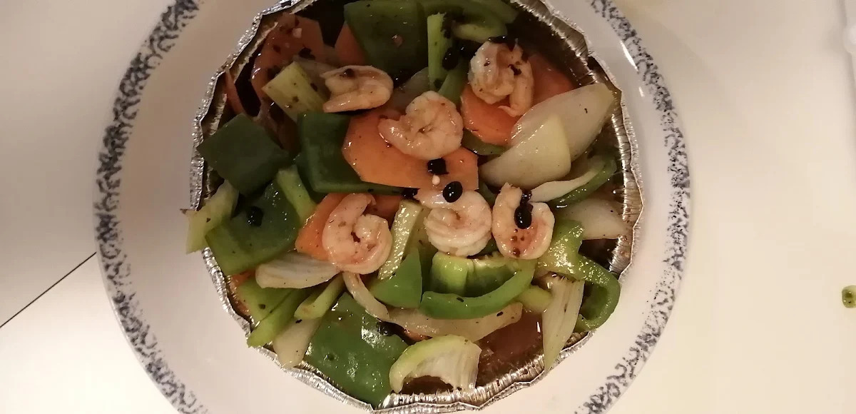 Shrimp with Black Bean Sauce