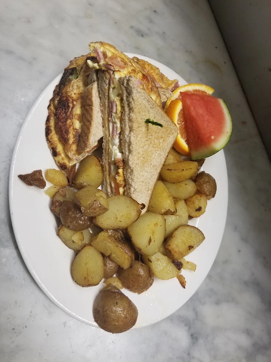 Western Omelette Sandwich