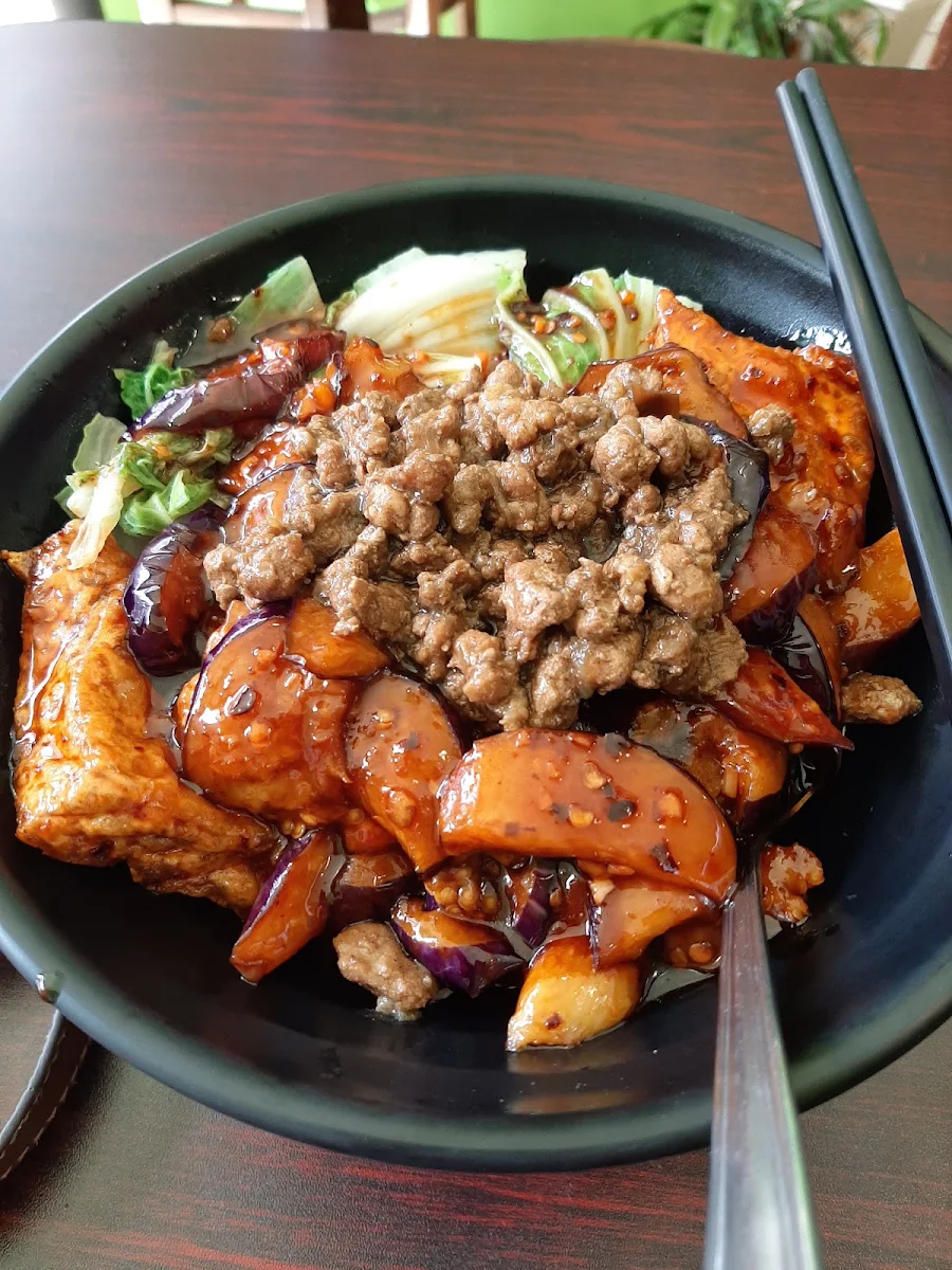 Eggplant in Garlic Sauce