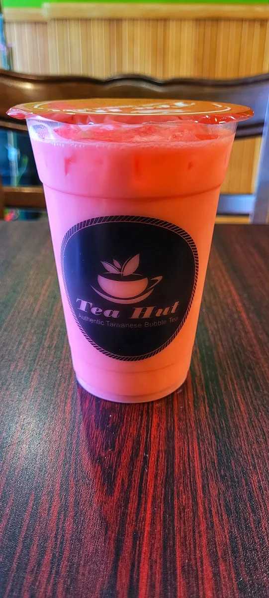 Strawberry Boba Milkshake