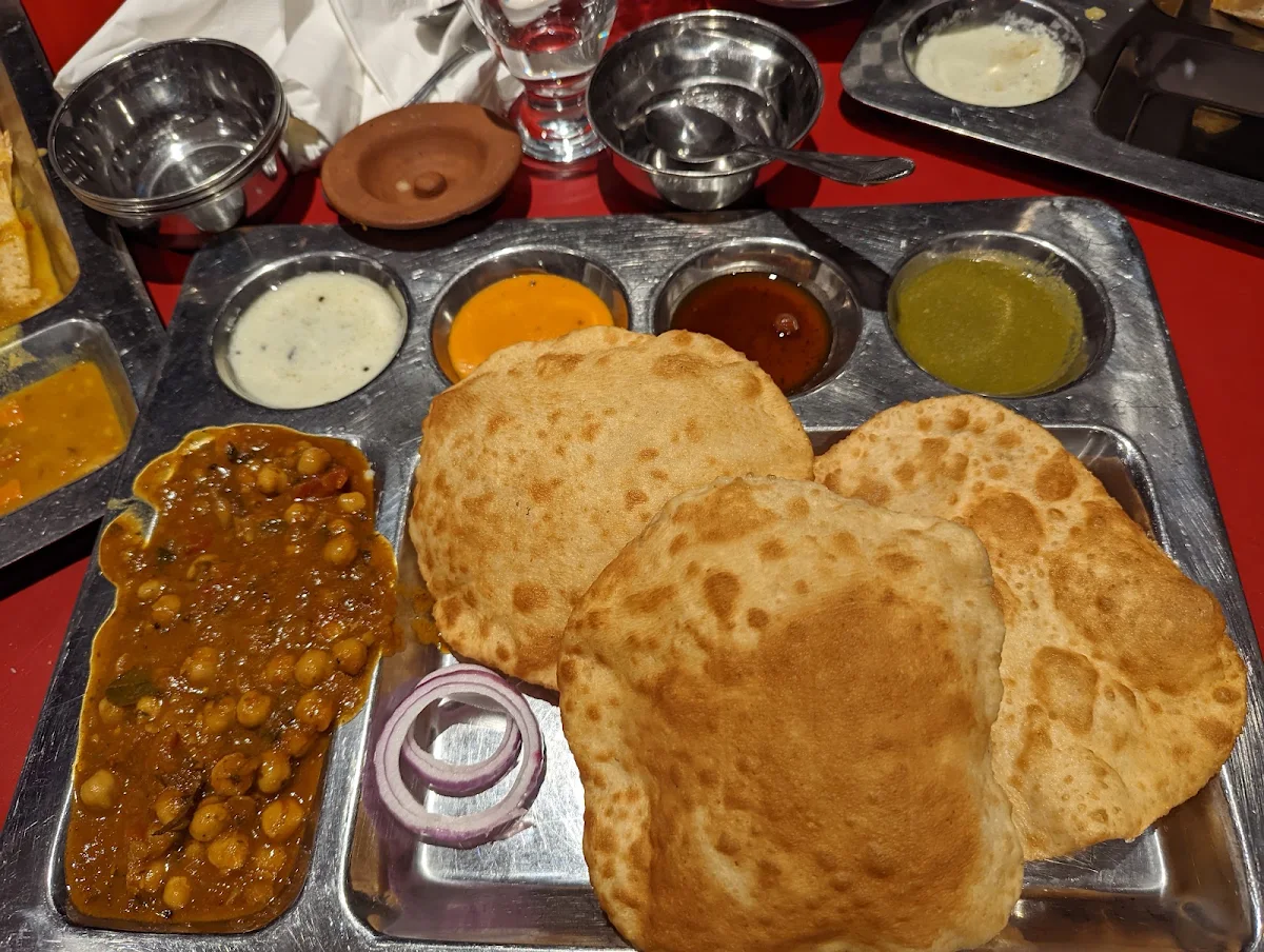 Battura Channa Masala