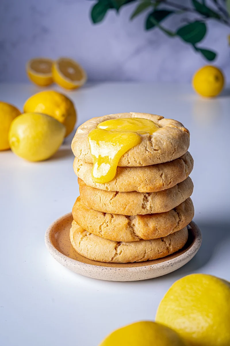 Biscuit À la Crème de Citron Lemon Curd Cookies