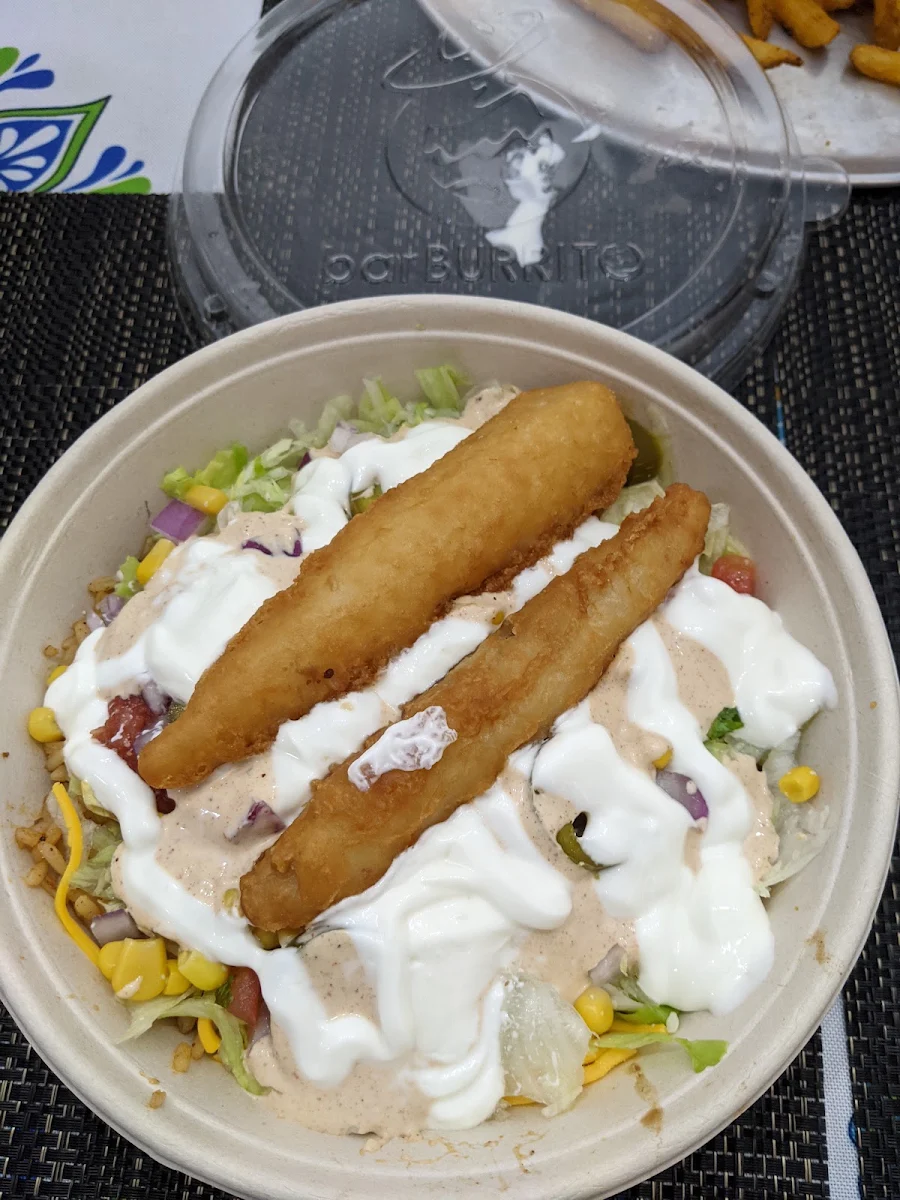 Fish Burrito Bowl