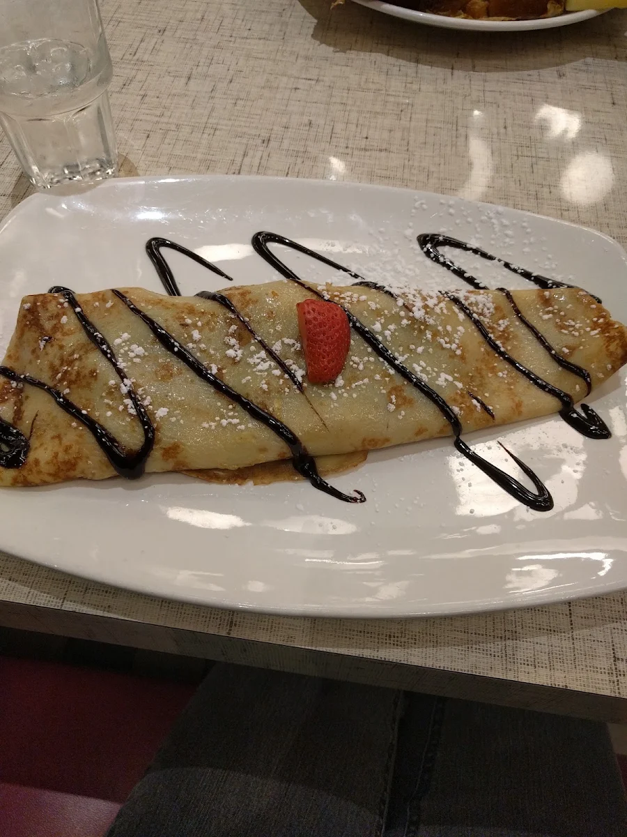 Crêpes Aux Bananes Et Chocolat Aux Noisettes Banana And Hazelnut Chocolate Crepes