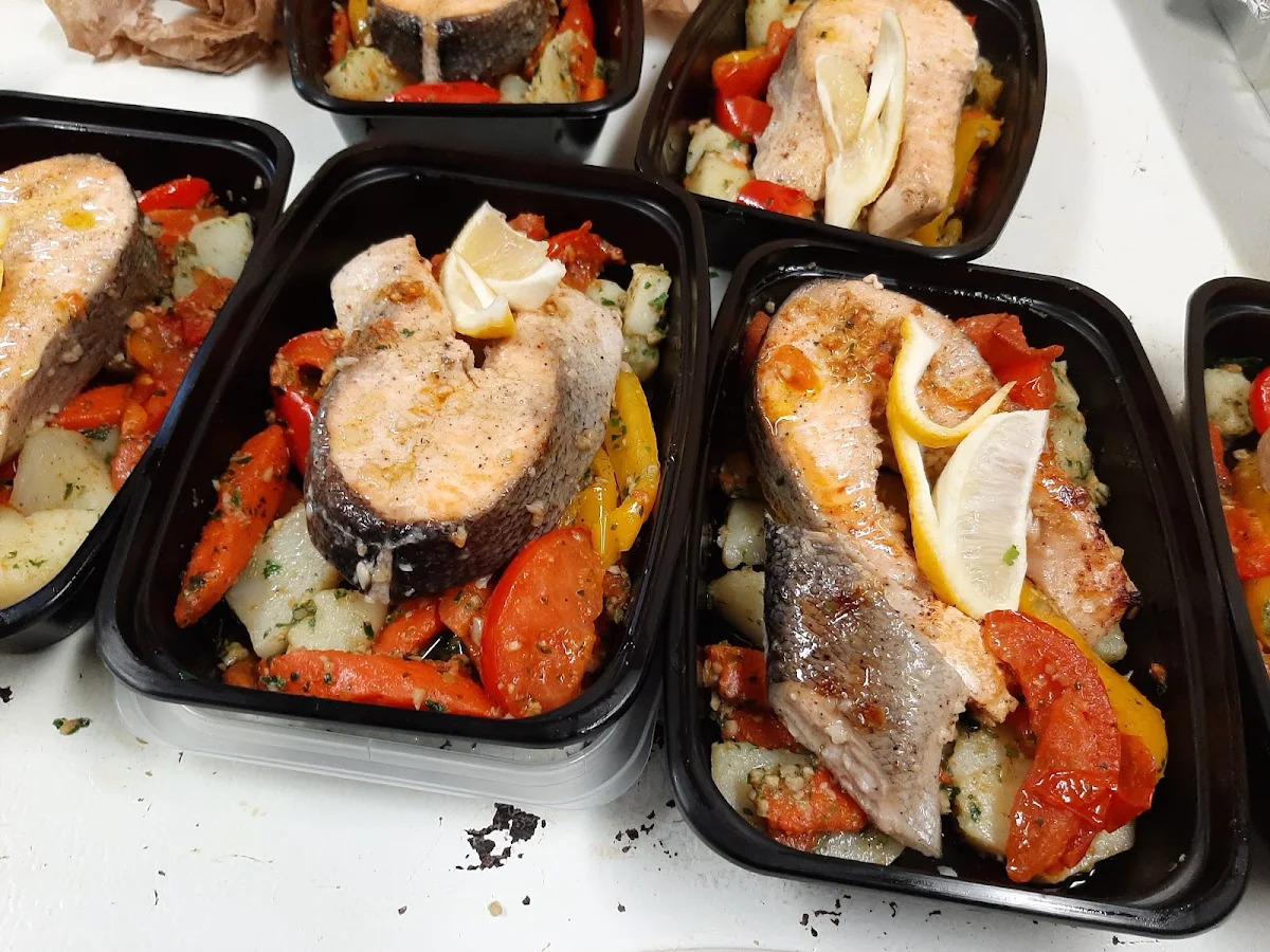 Saumon Grille Légumes