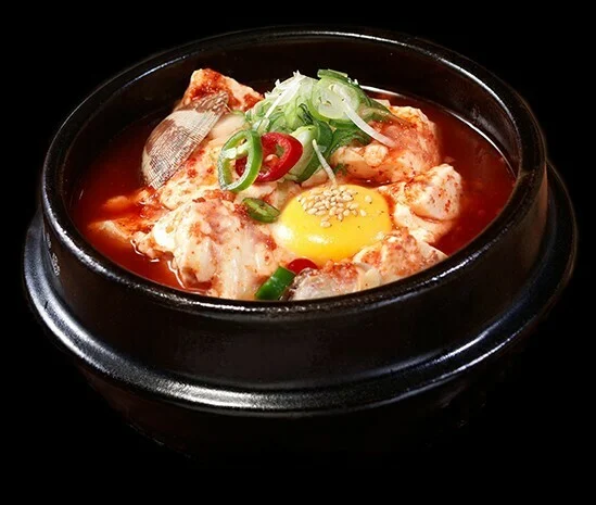 Seafood and Soft Tofu Soup 해물순두부