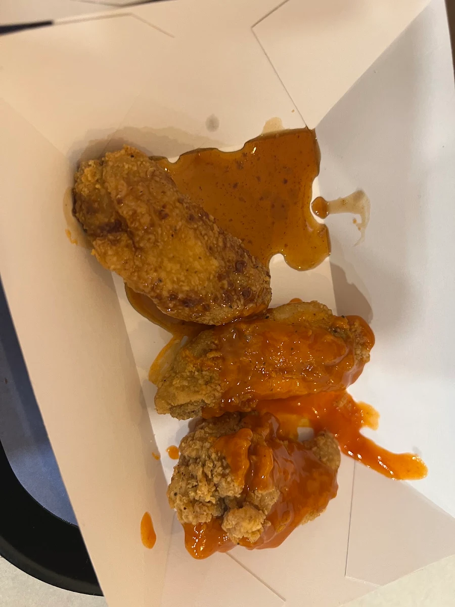 Chicken Wings with Honey Barbecue Sauce