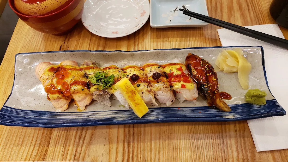 Aburi Nigiri - Lightly Seared Sushi