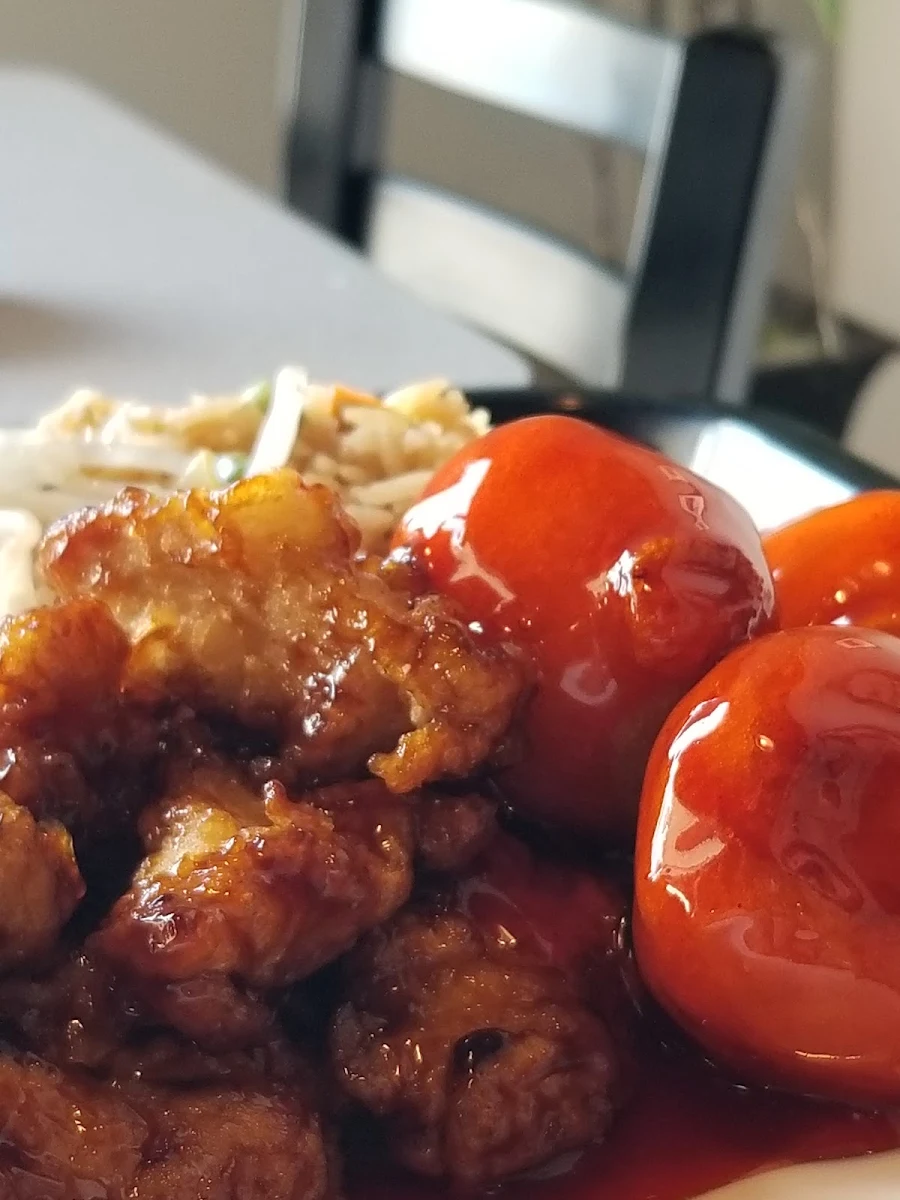Sweet and Sour Chicken and Chicken Balls