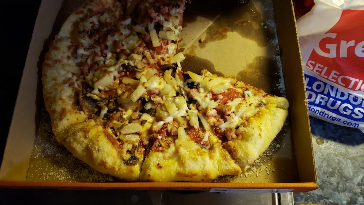 Canadian with Extra Cheese Pizza