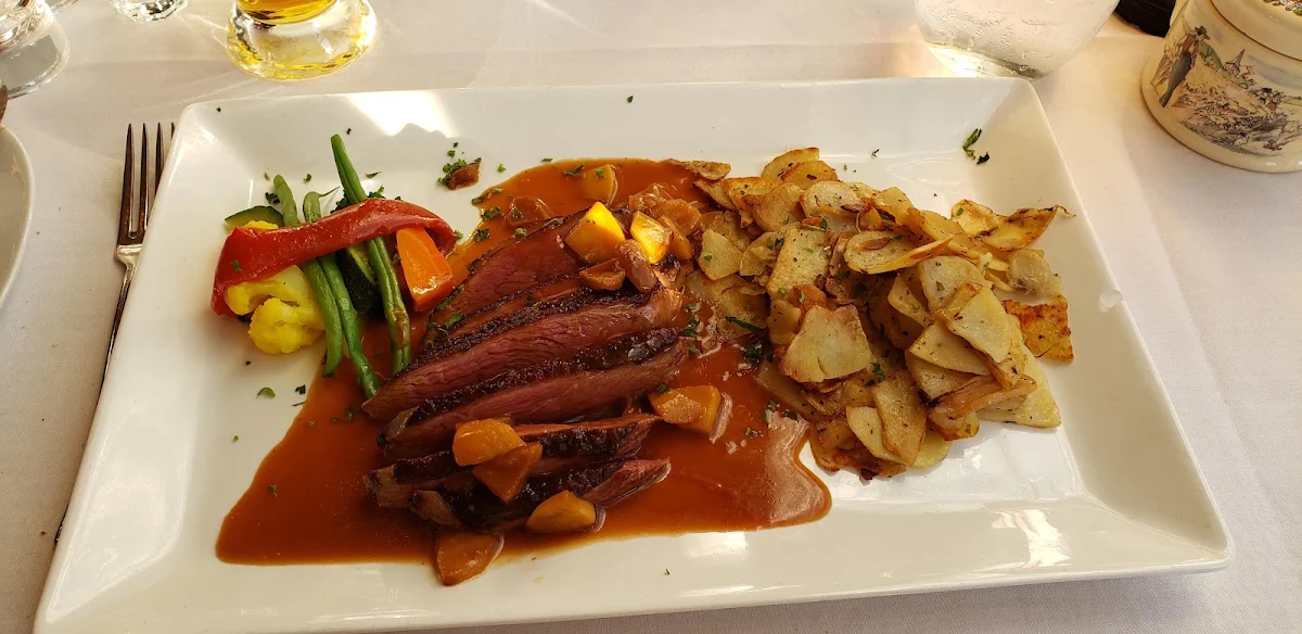 Magret de Canard Aux Pommes