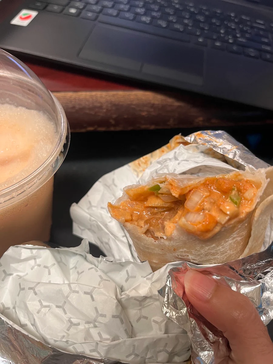 Butter Chicken Frankie Wrap