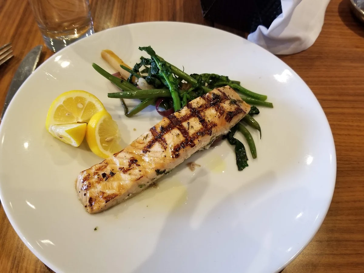 Grilled Striped Bass