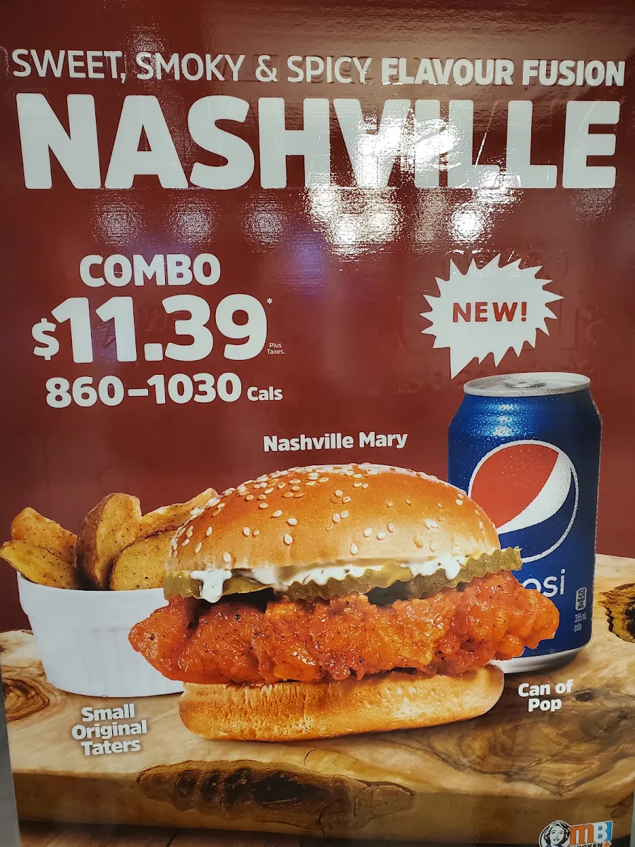 Nashville Hot Chicken Sandwich Combo