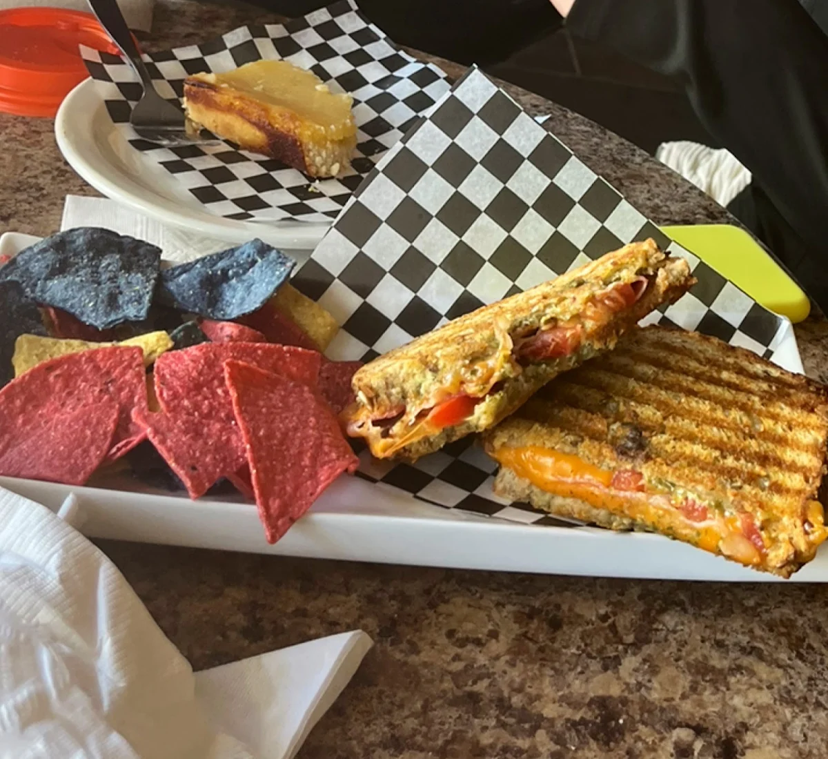 Pesto Grilled Cheese Sandwich