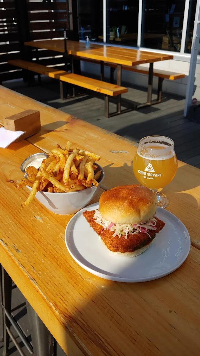 Cod Sandwich