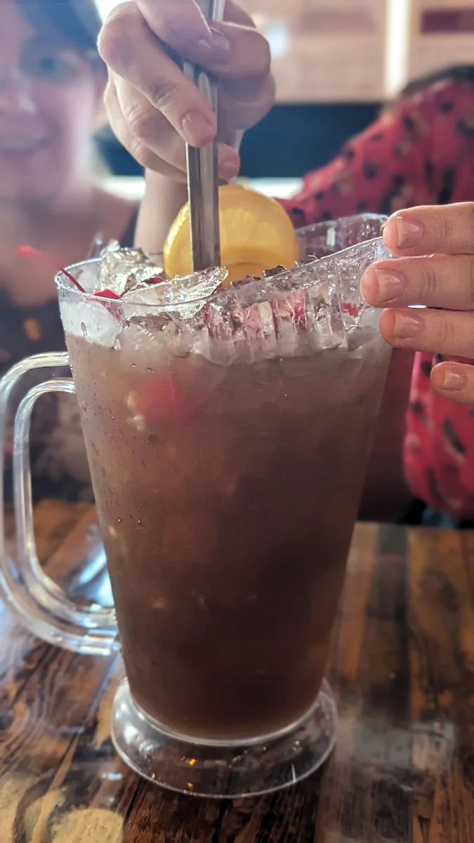 Pitcher of Long Island Iced Tea