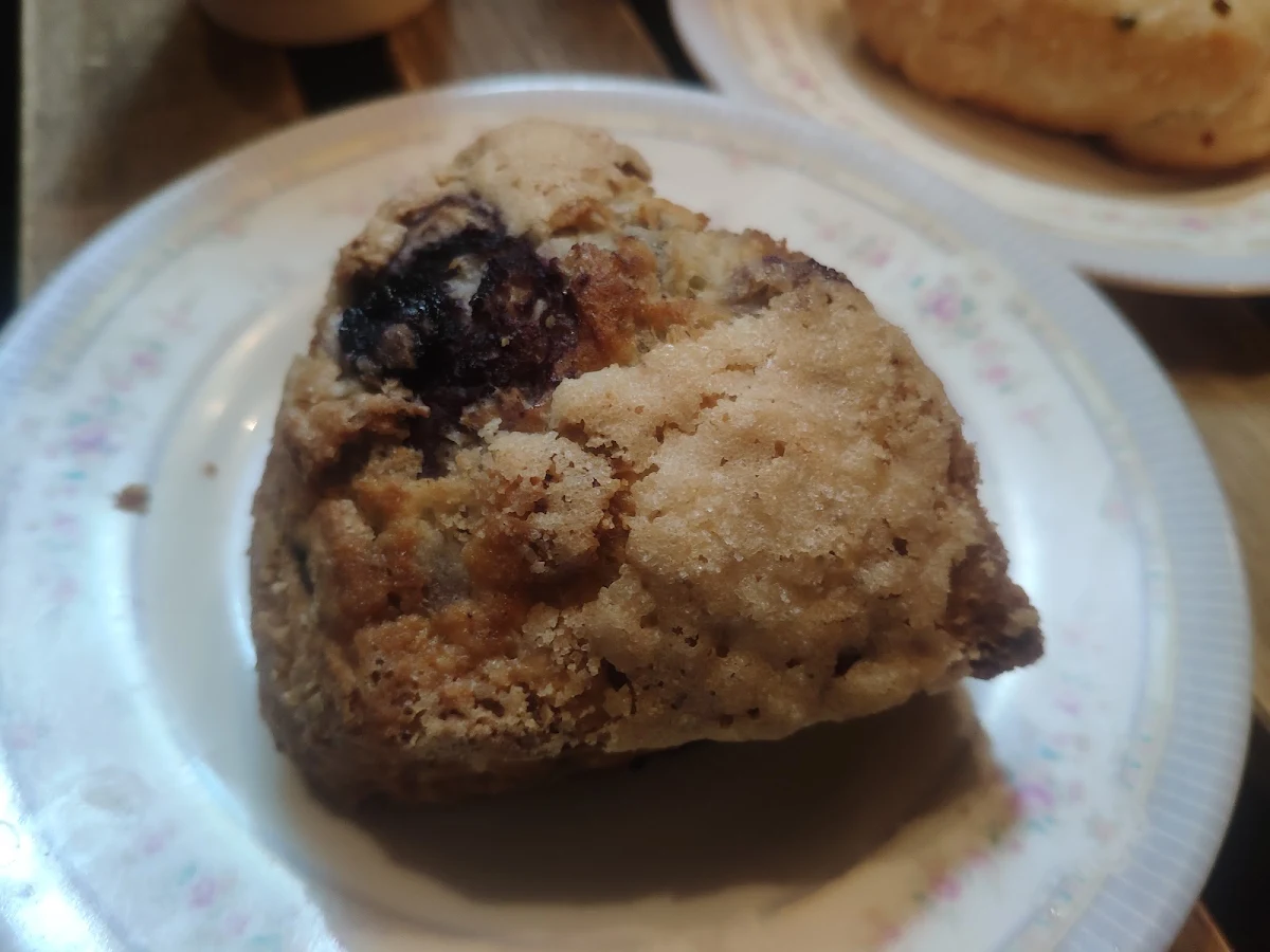 Maple and Blueberry Scone