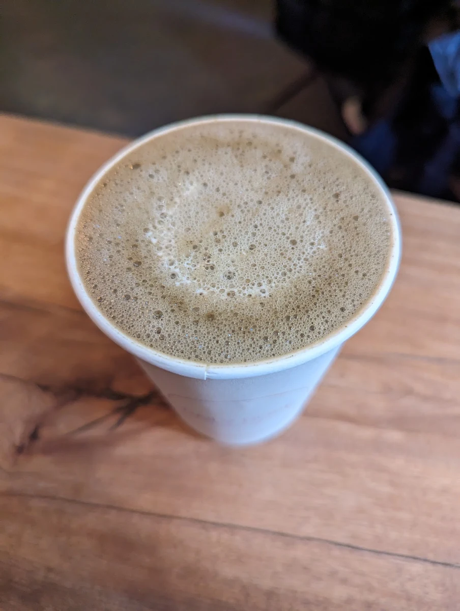 Roasted Matcha Latte