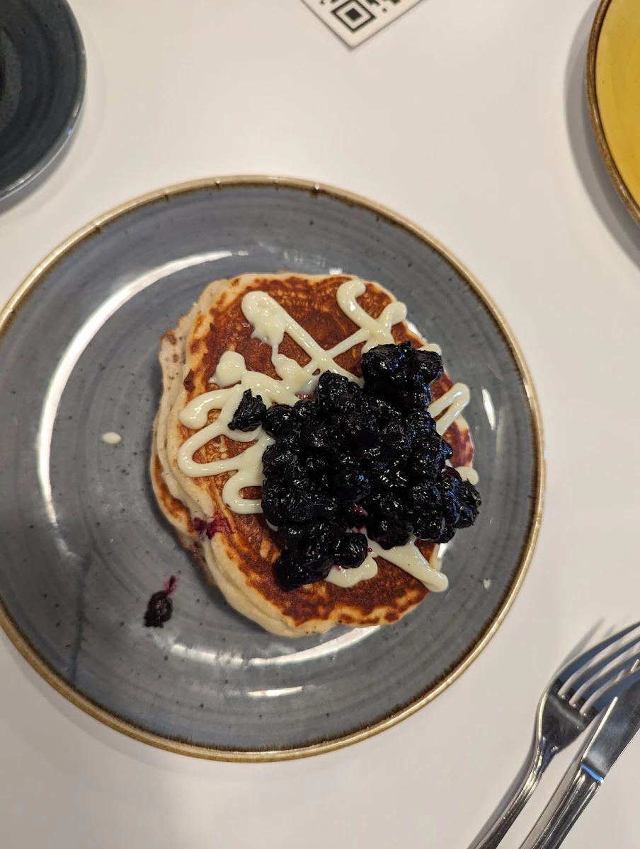 Lemony Blueberry Pancakes