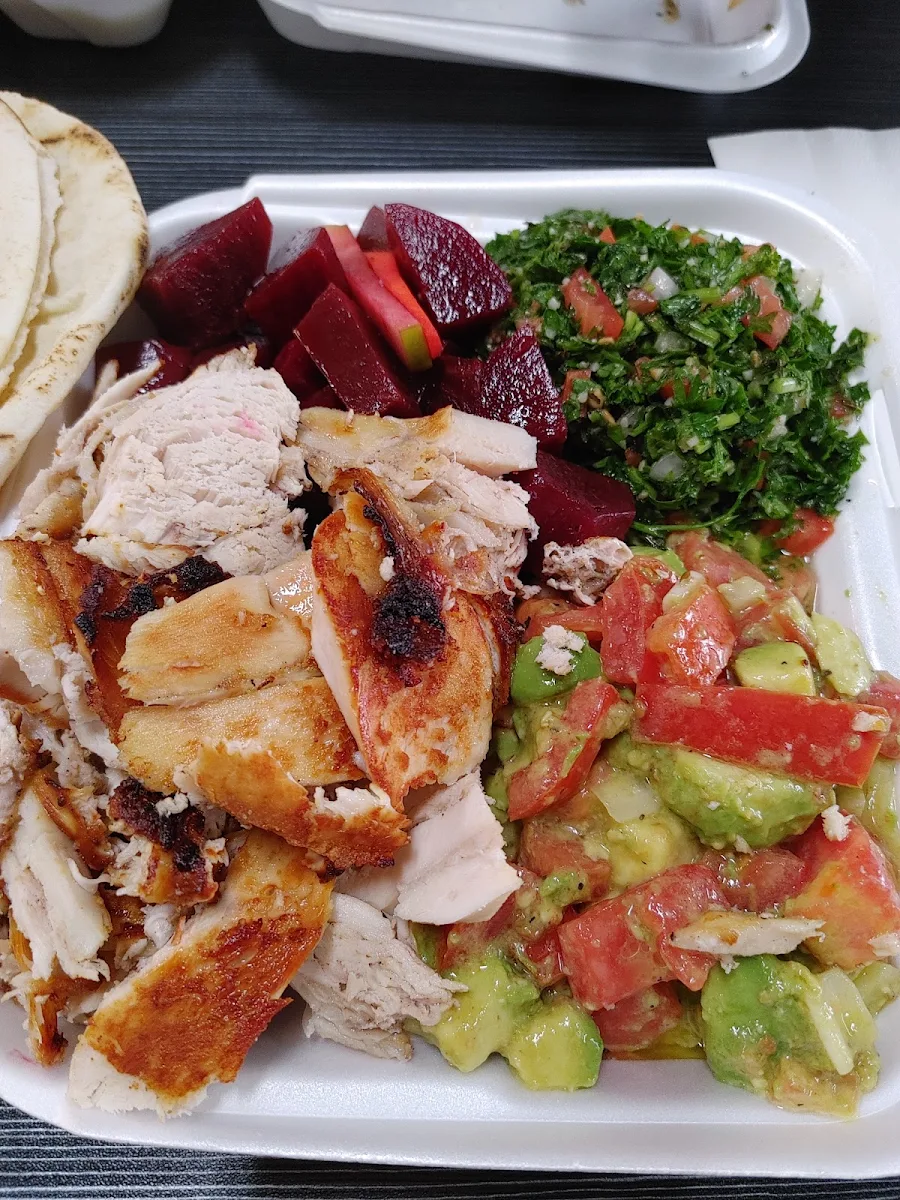 Assiette Poulet Santé