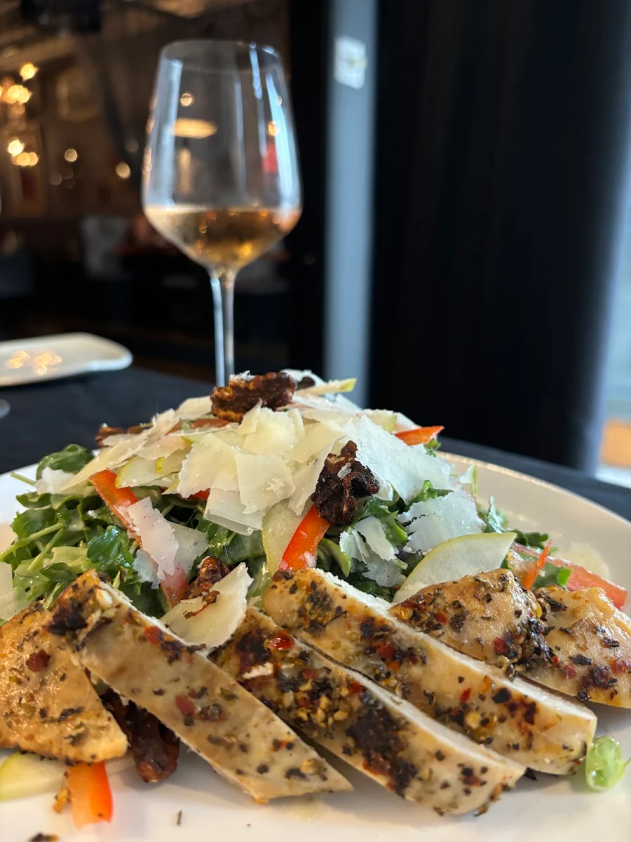 Chicken Salad and Wine