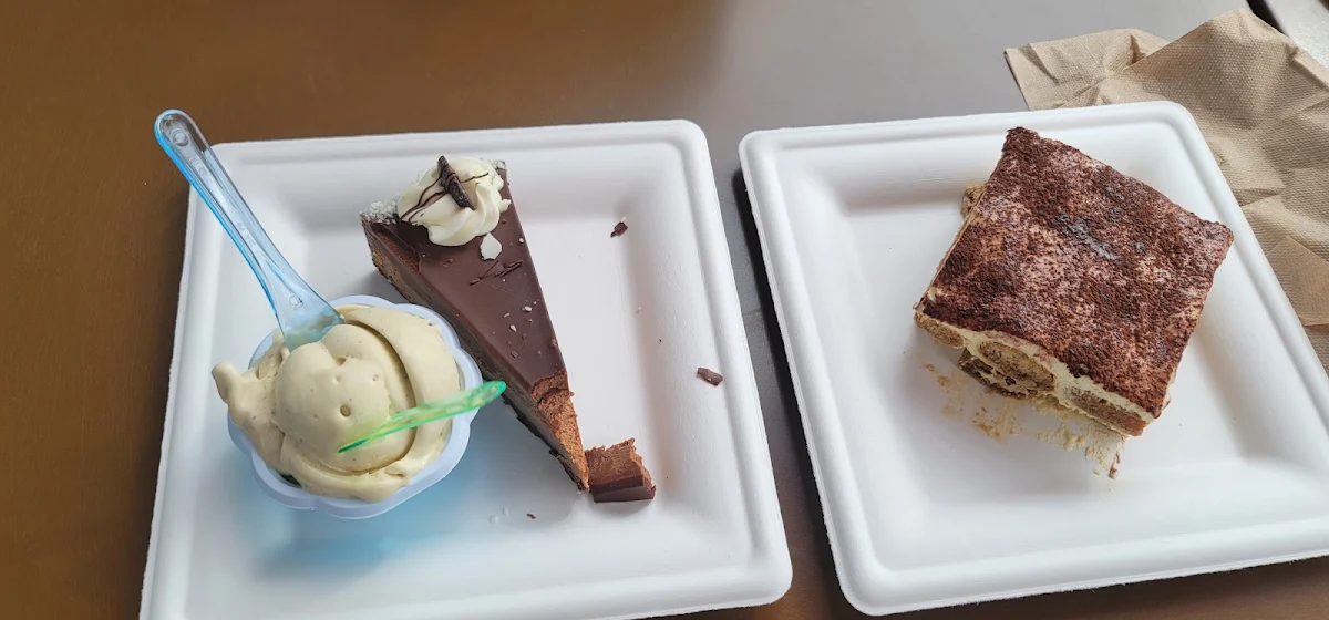 Pistachio Gelato Triple Chocolate Cheesecake Tiramisu