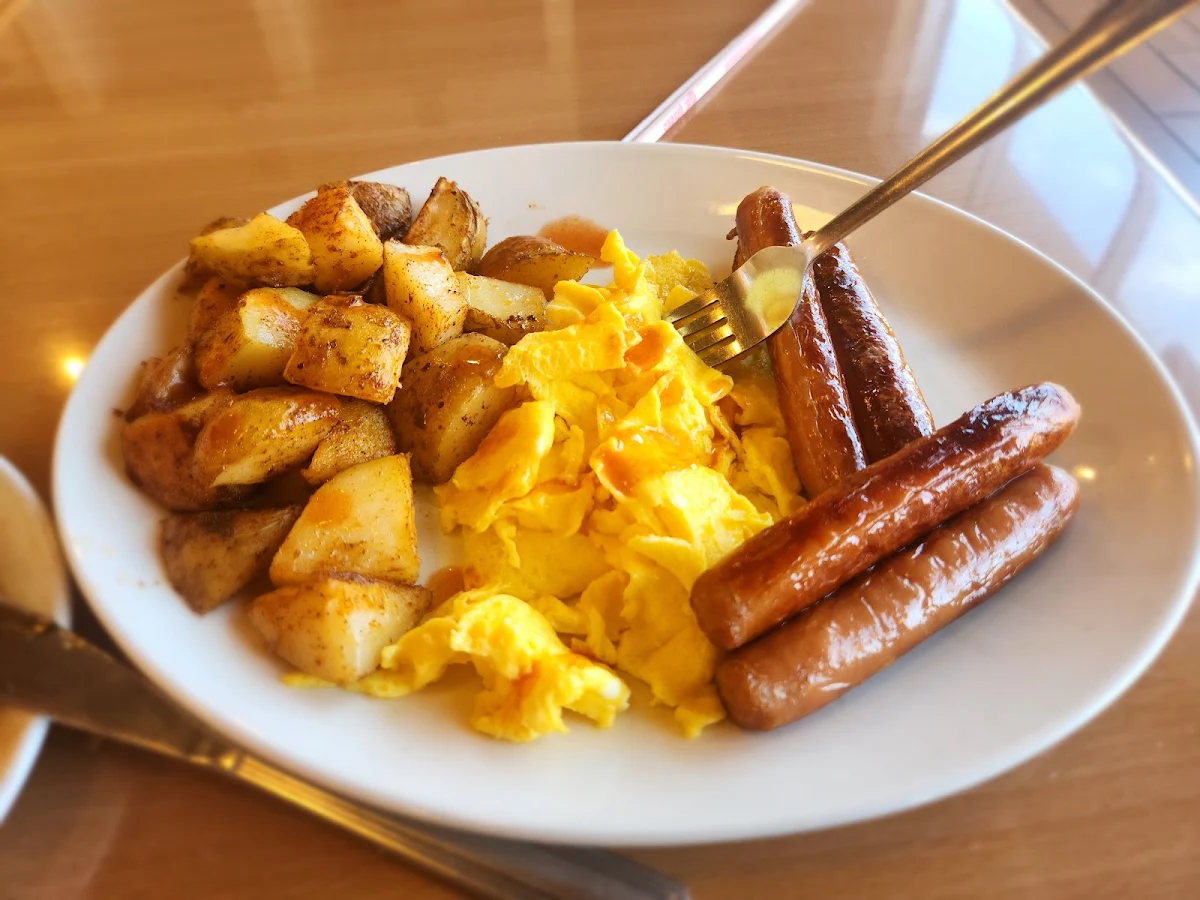 Scrambled Eggs and Sausage