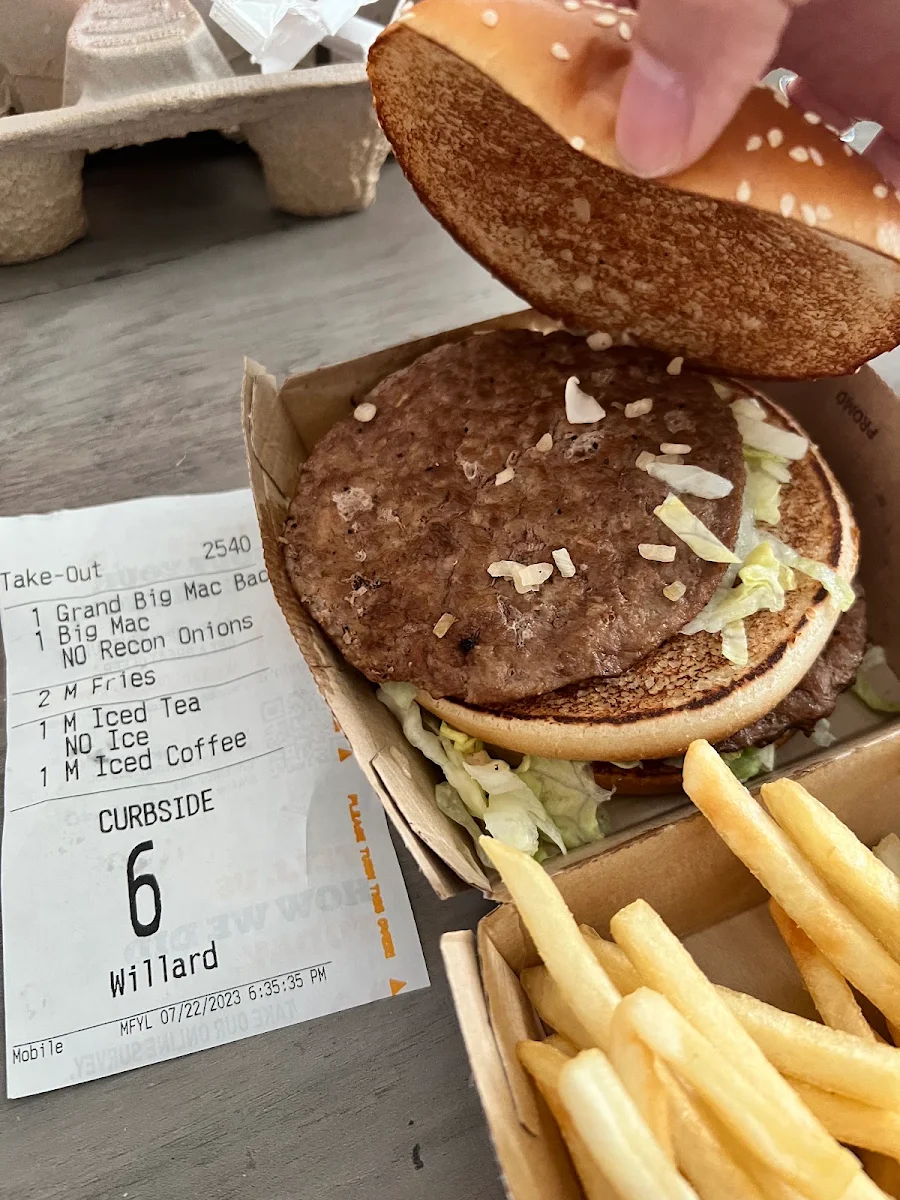 Replacement Big Mac