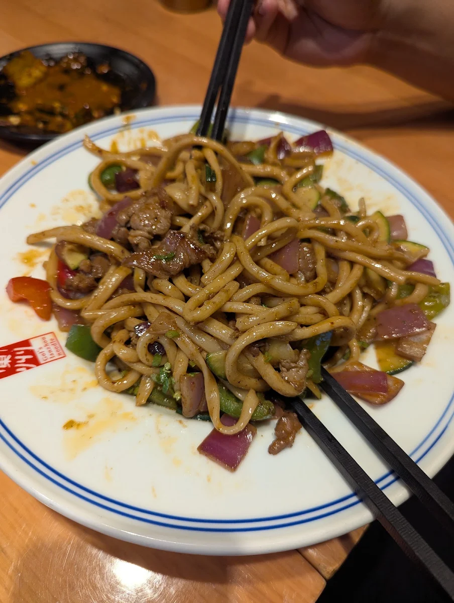 Lamb Stir Fried Noodles
