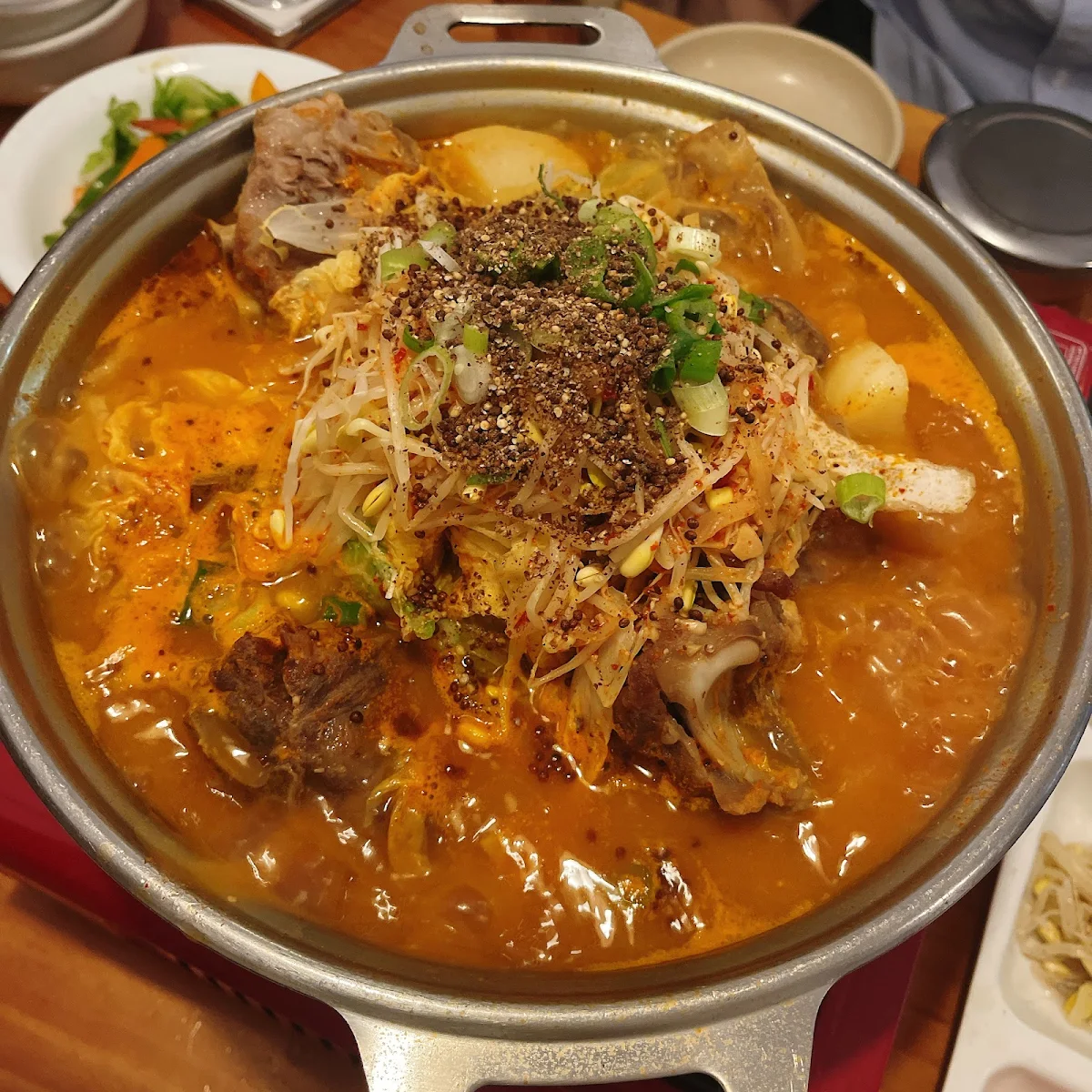 Pork Back-Bone Hot Pot