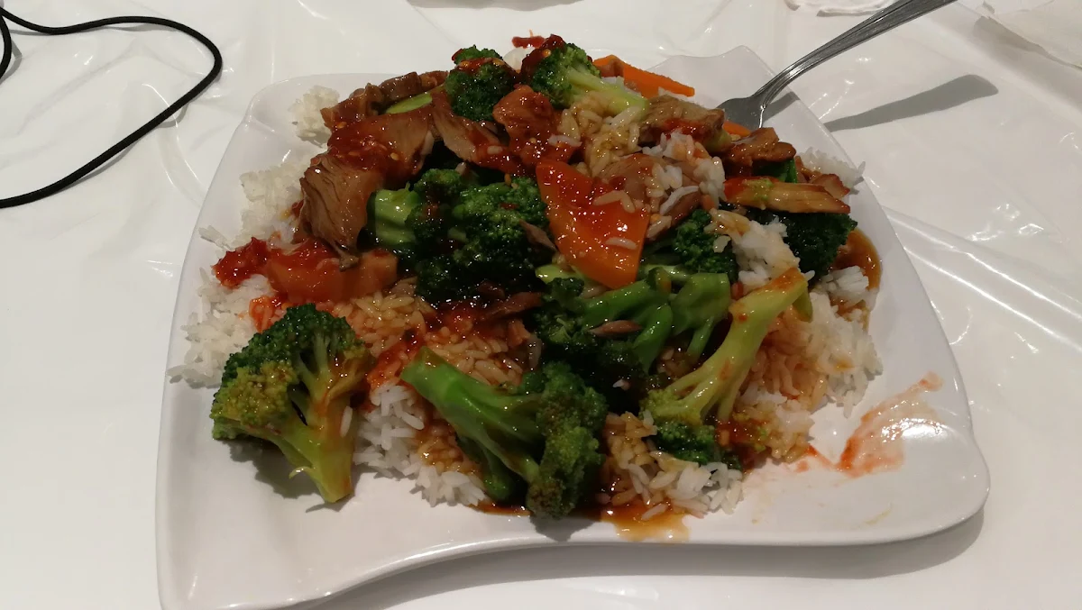 BBQ Pork with Mixed Vegetables