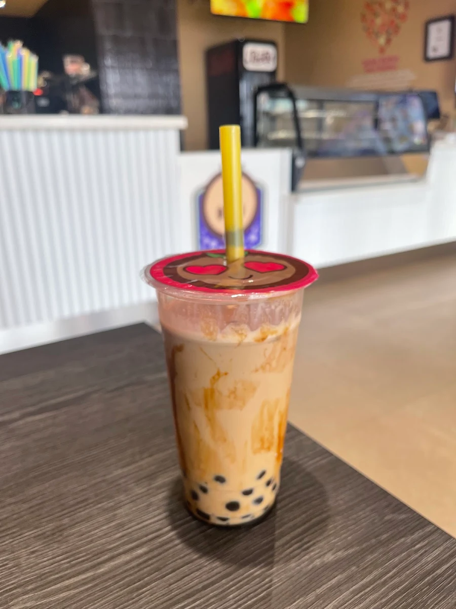 Brown Sugar Bubble Tea with Boba